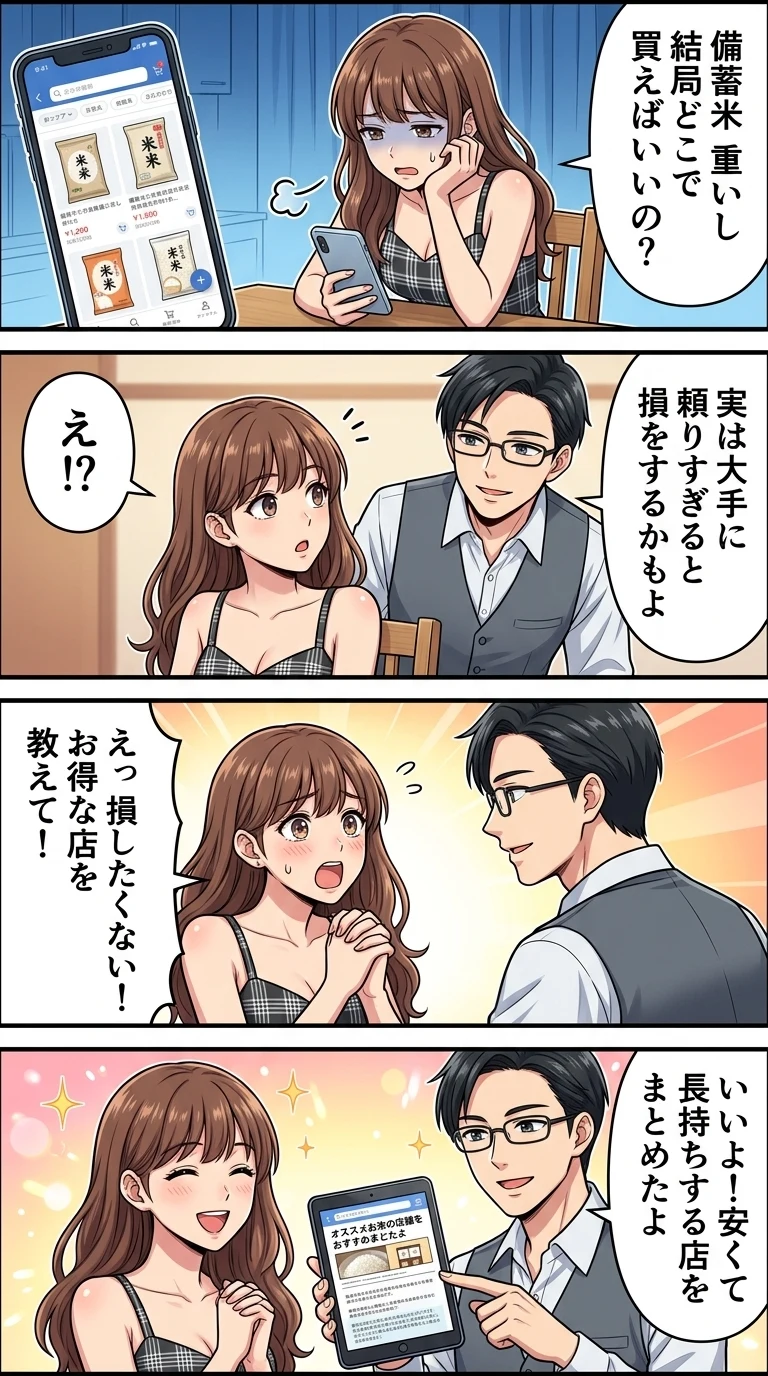 備蓄米 どこで買える ネット