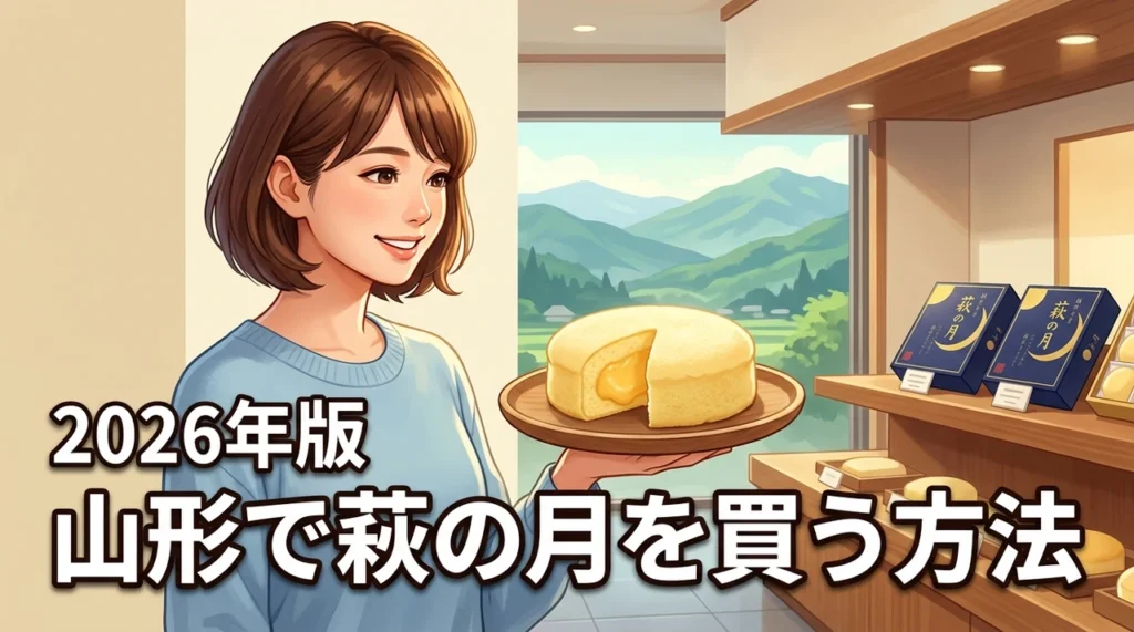 萩の月は山形でどこで買える？販売店や確実に手に入れる方法を5選で解説