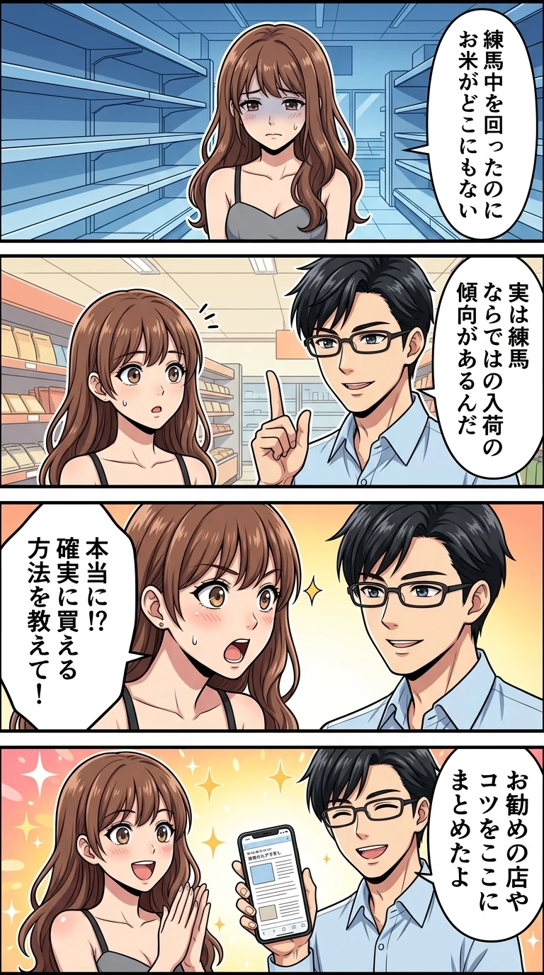 備蓄米 どこで買える 練馬区
