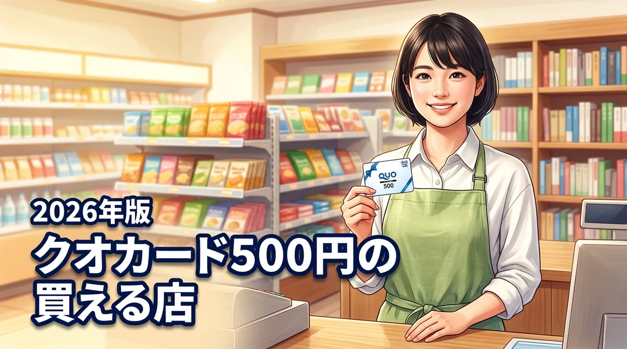 クオカード500円はどこで買える？全販売店と確実に手に入れる7つの方法