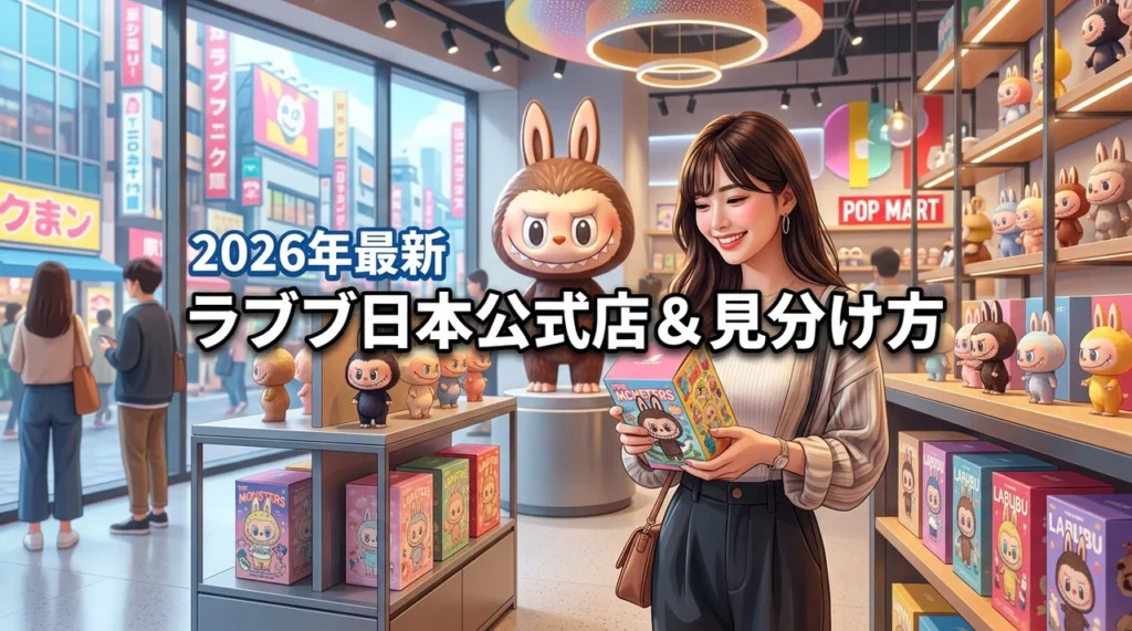 ラブブは日本でどこで買える？定価で買える公式実店舗の一覧と正規品の見分け方