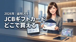 【店舗と通販】jcb ギフトカードはどこで買える？最短で入手する正解はこれ