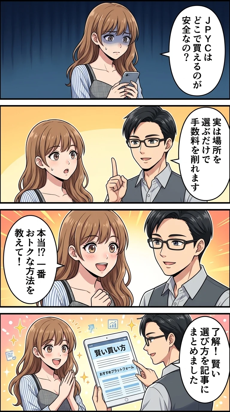 jpyc どこで買える