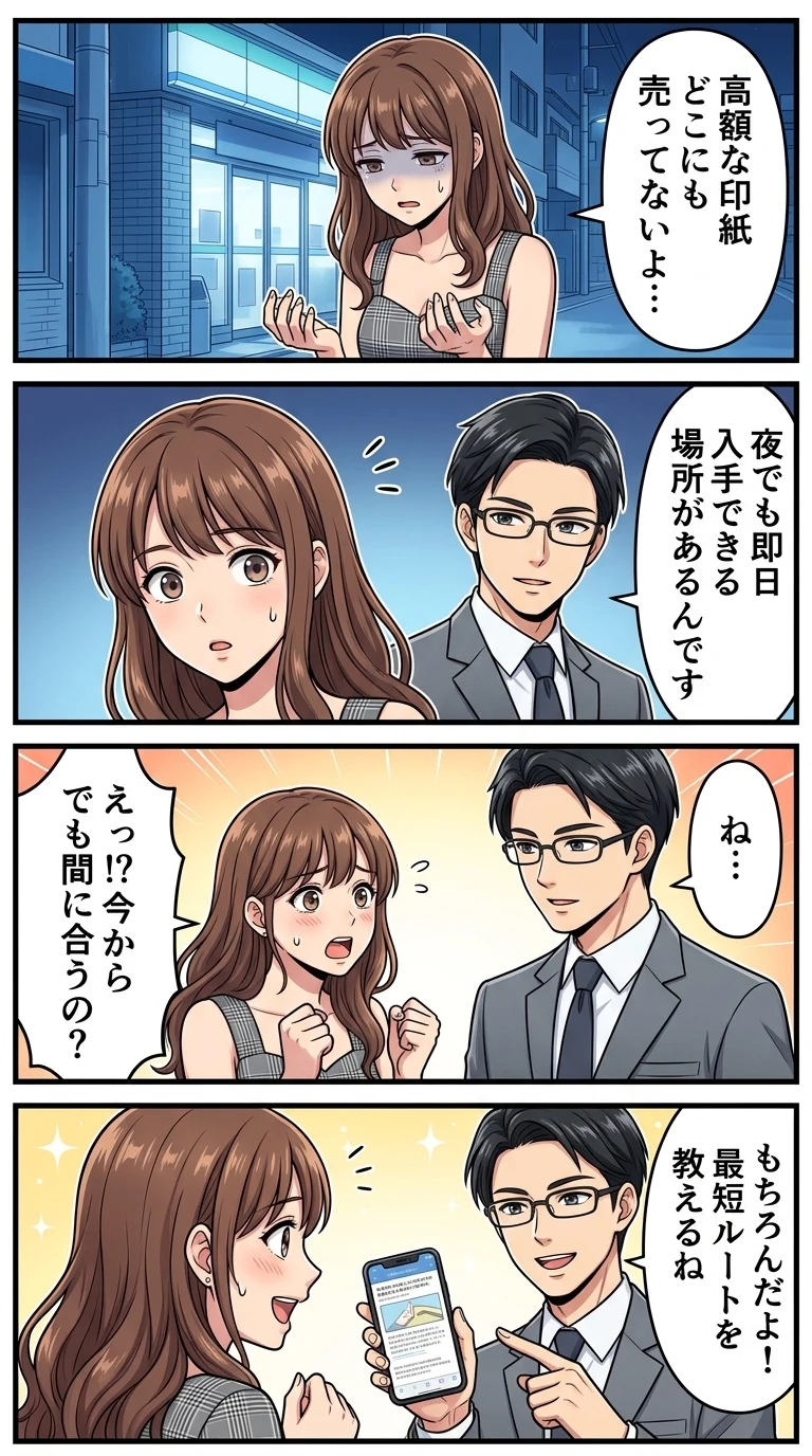 印紙 どこで買える 4000円