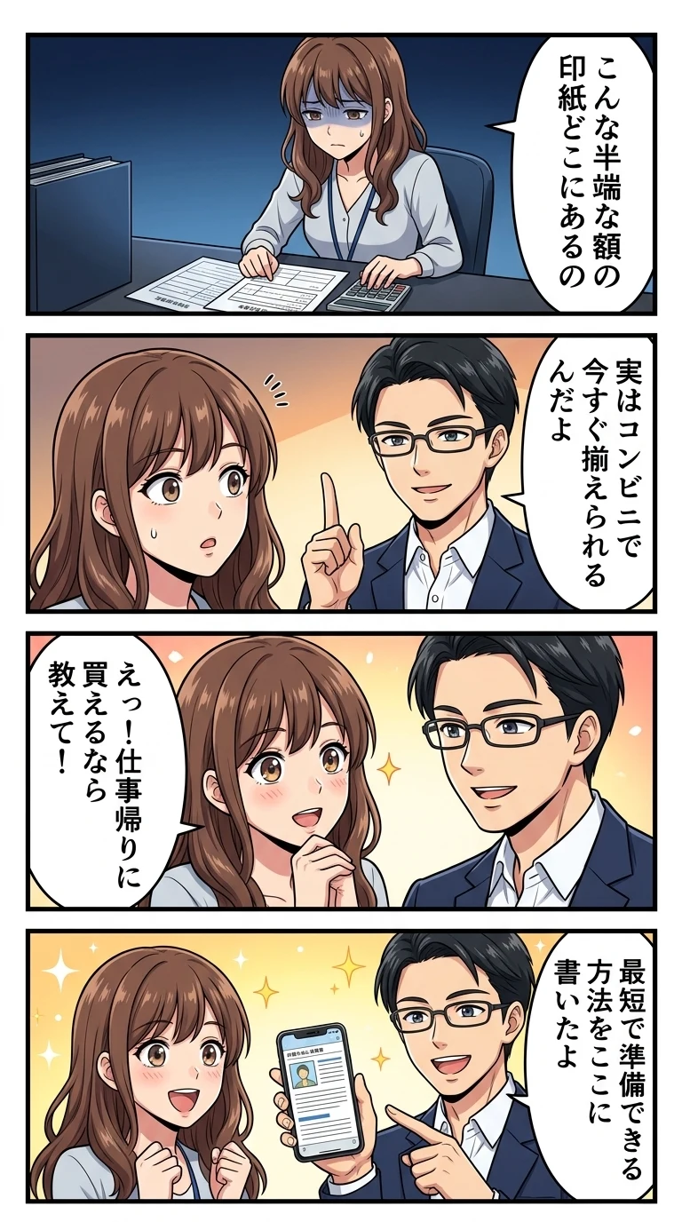 収入印紙 どこで買える 6800円