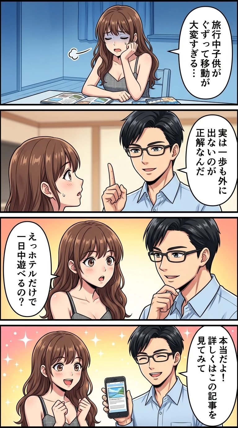 1 日 過ごせる ホテル 子連れ 関西