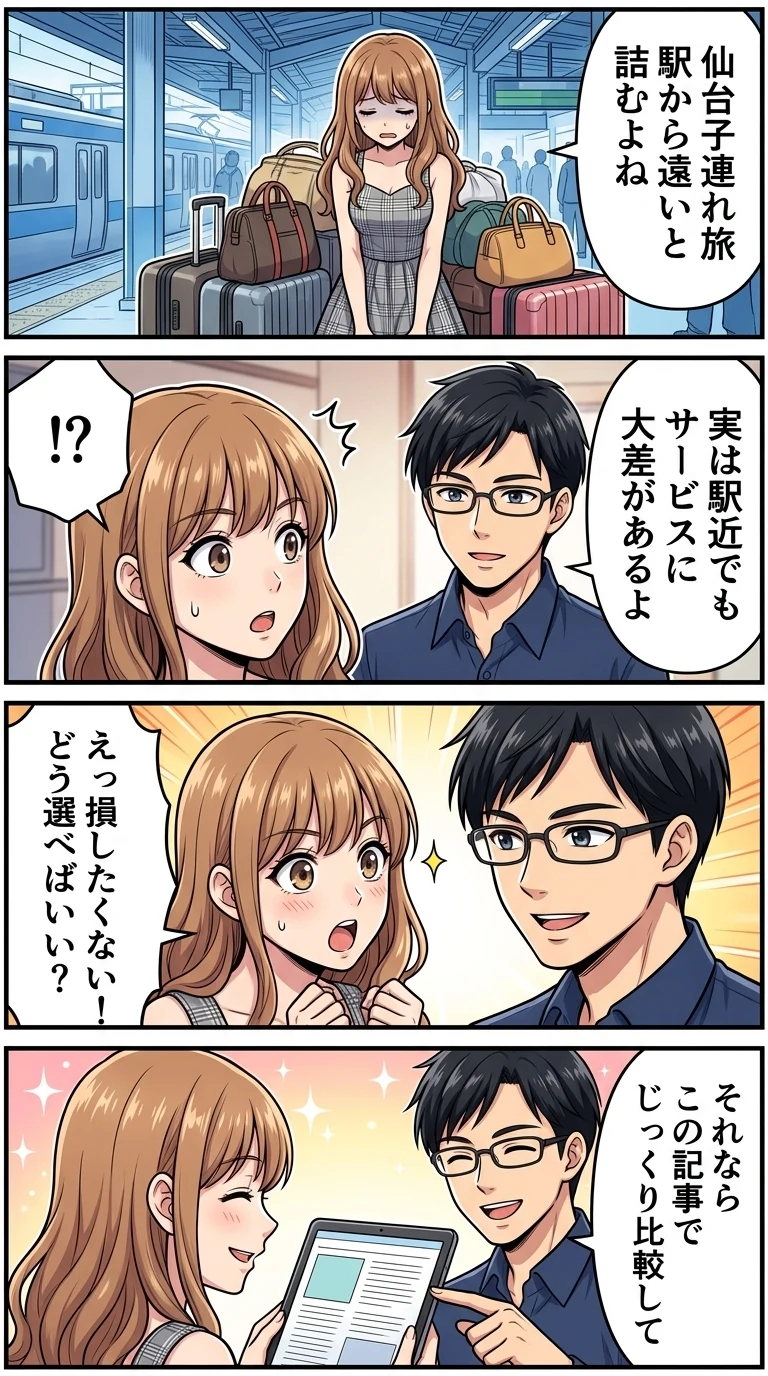 仙台 駅 ホテル 子連れ