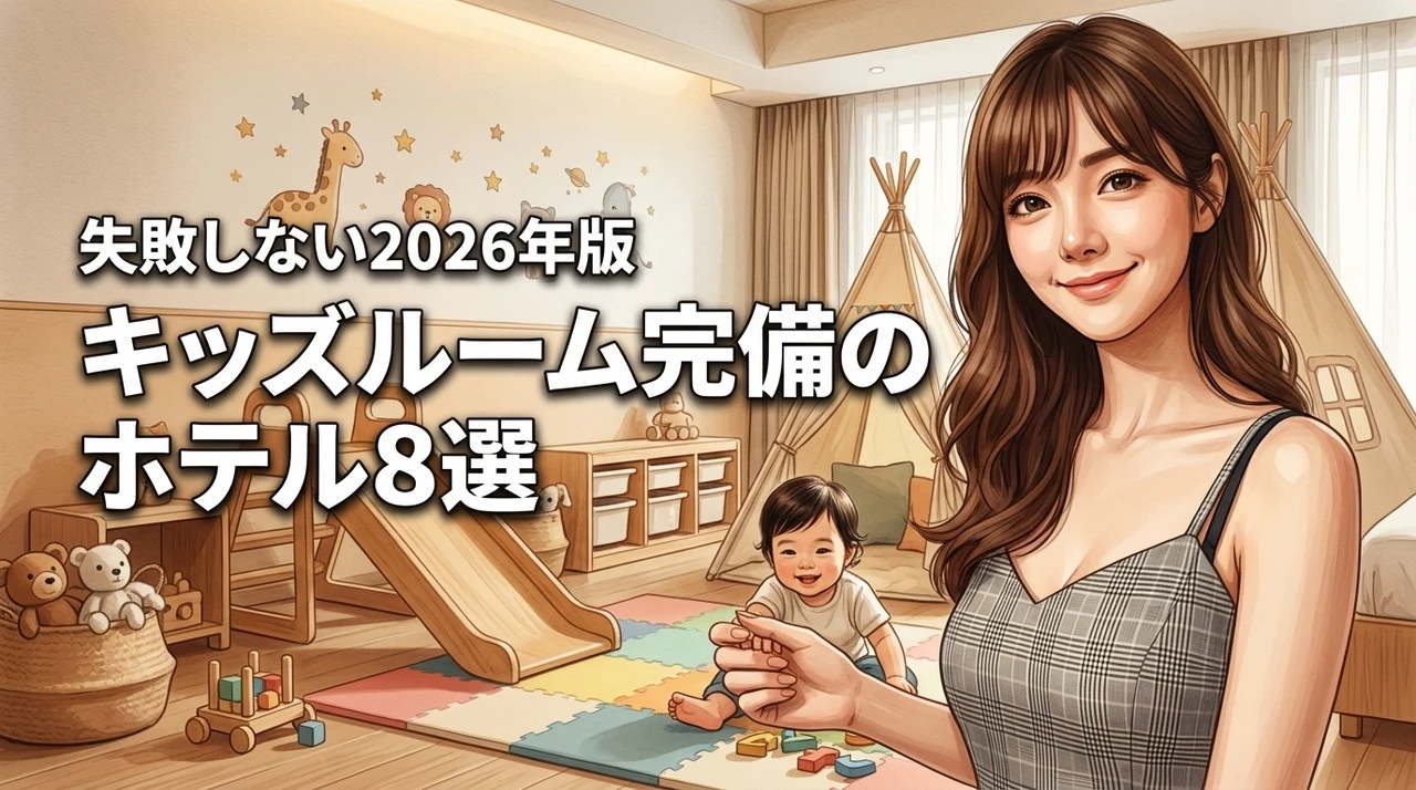 【決定版】キッズルームがある子連れホテルならパパママも安心！失敗しない宿泊先8選