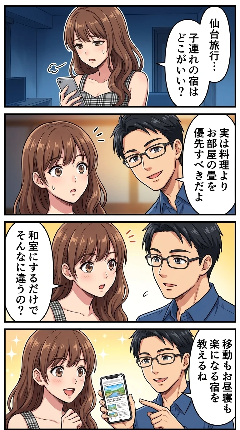 仙台 ホテル 子連れ 和室