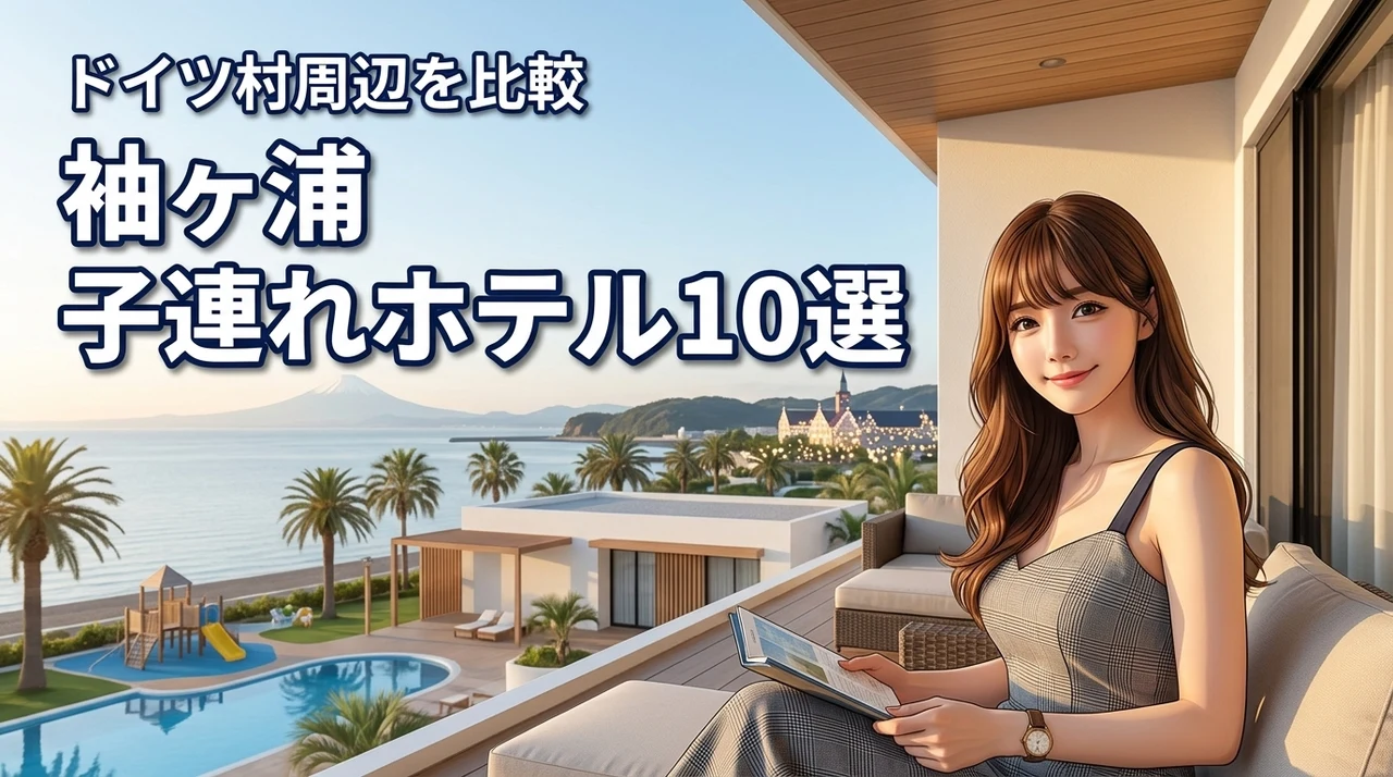 袖ヶ浦で子連れにおすすめのホテル10選！ドイツ村周辺の宿を比較して選ぼう（記事のアイキャッチ画像）