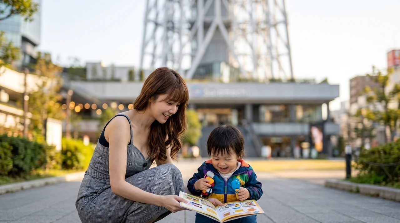 ソラマチ周辺の子連れにおすすめなホテル7選をイメージした写真風の画像
