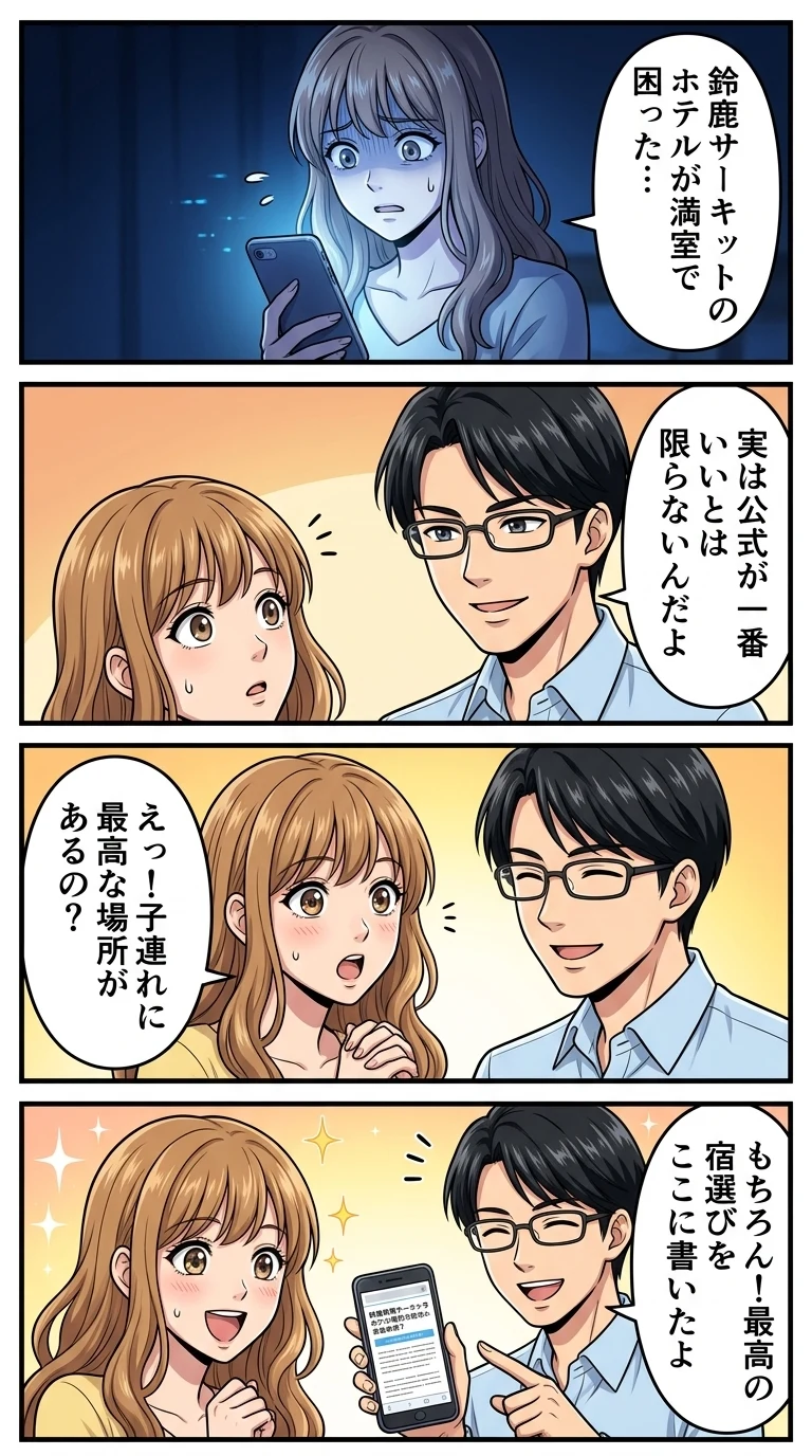 鈴鹿 サーキット ホテル 子連れ